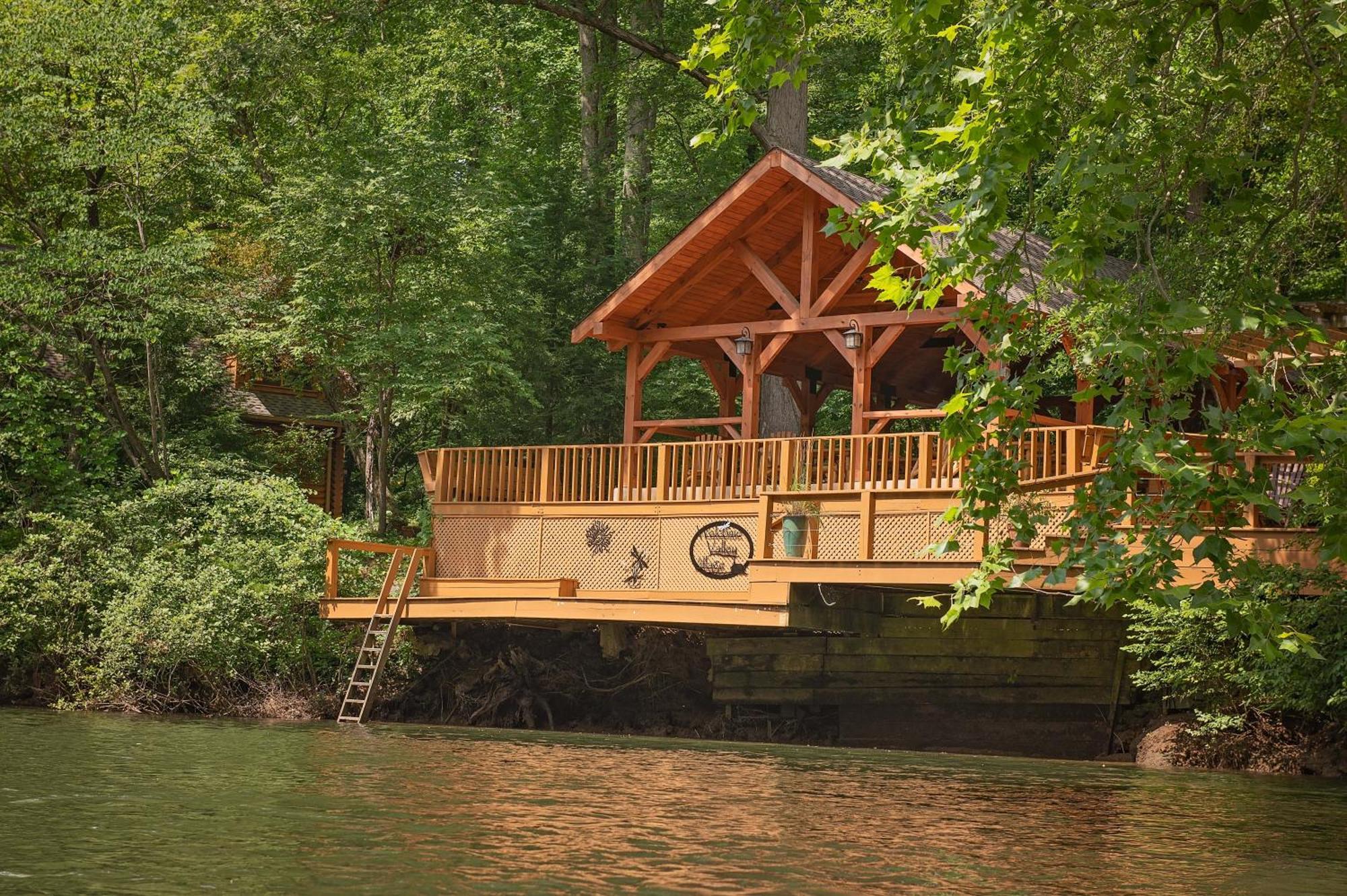 Creek Crest Cabin Ocoee Riverside Cabin Villa Exterior photo